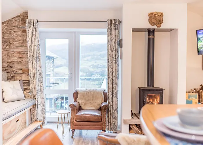 Venkovský dům Romantic Getaway, Little Two Bed, Two Bath Barn Conversion With Amazing Views And Parking